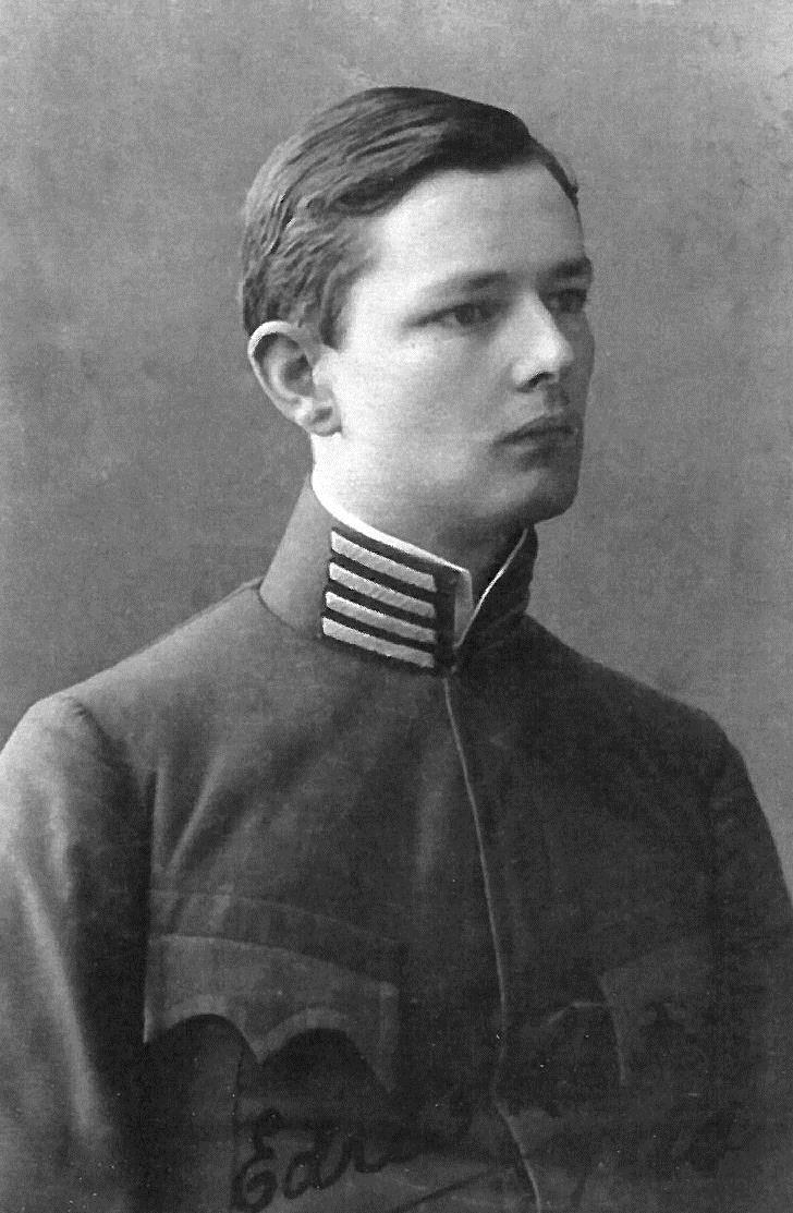 ER uczeń Liceum Jana III Sobieskiego (1909)