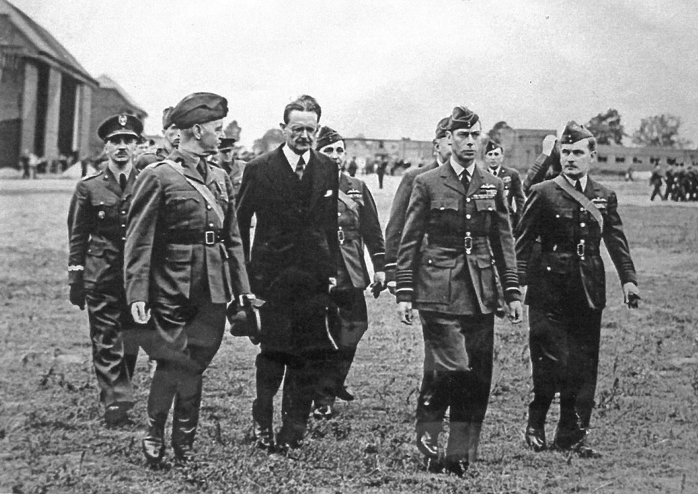 Wizytacja polskich jednostek w Wielkiej Brytanii (1940)